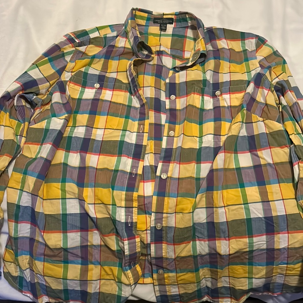Button up shirt long sleeve